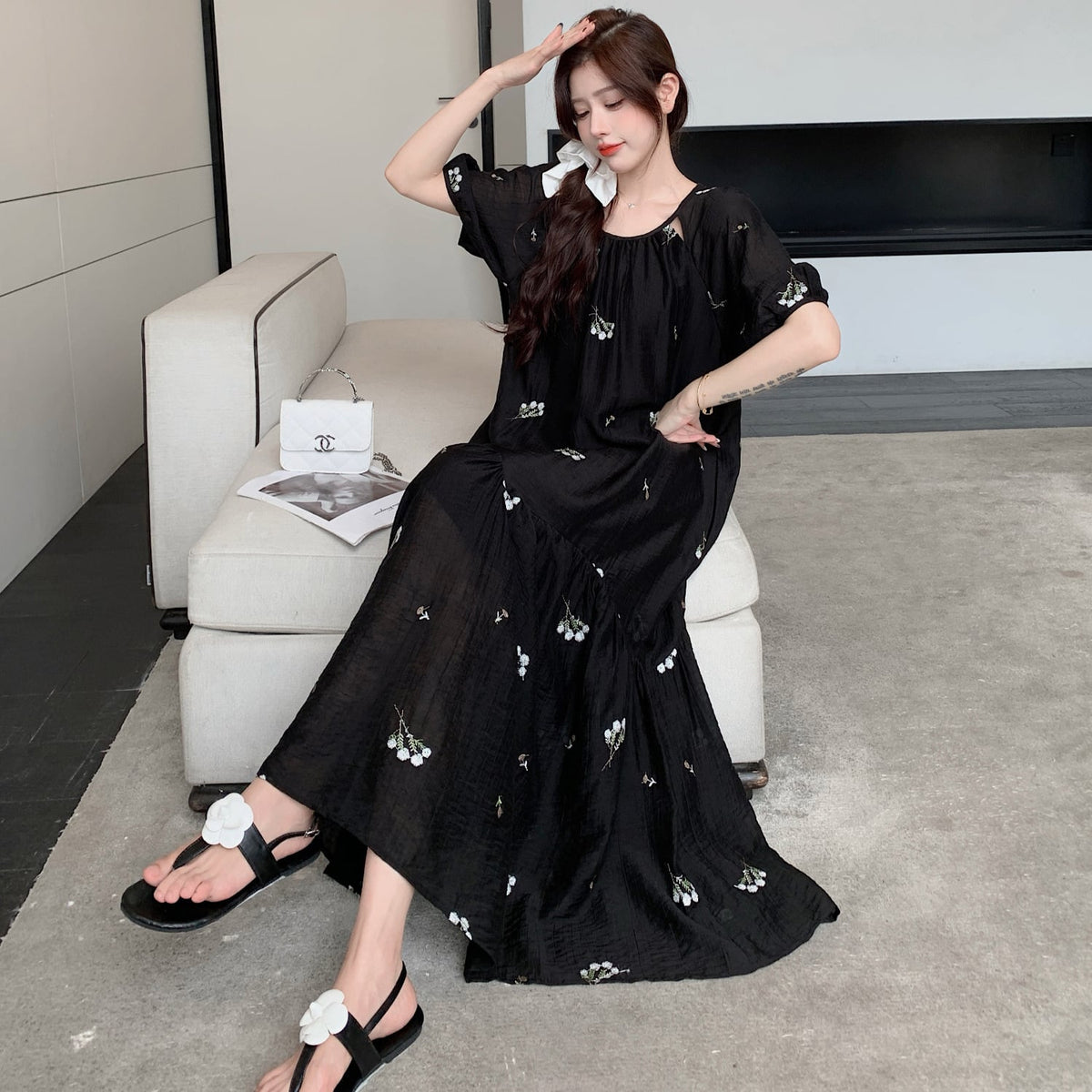 【dress】カジュアルワンピース　M25325