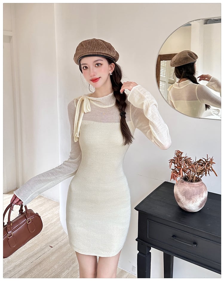 【dress】ニットワンピース　M26022
