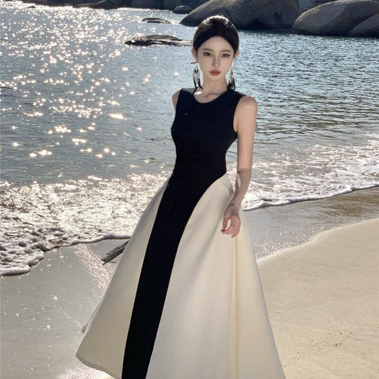 【dress】カラーマッチングワンピース G20125