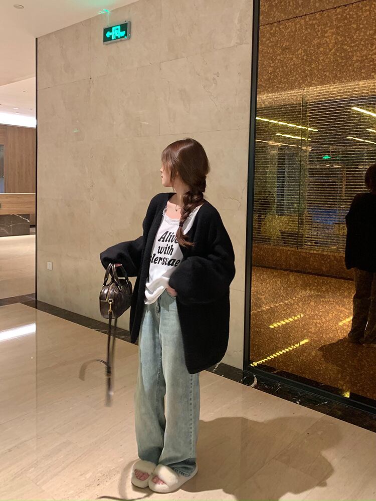 【outer】ニットカーデ　M27262
