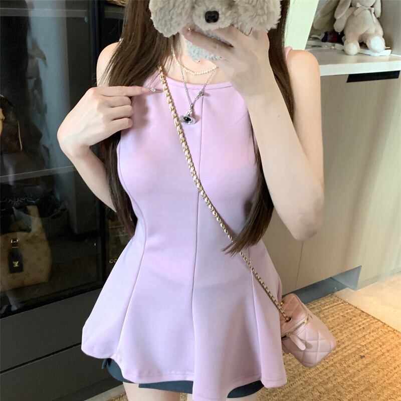 【tops】ノースリーブバックレストップス　M29979