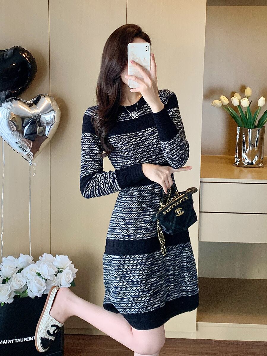 【dress】ニットワンピース　M28421