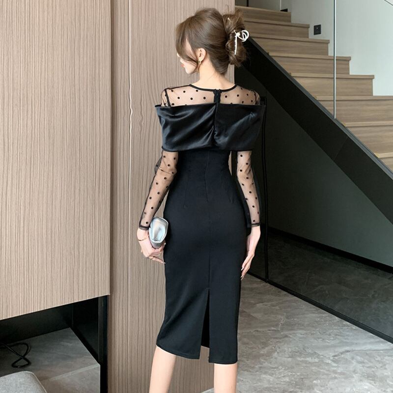 【dress】ドッキングワンピース　M18646