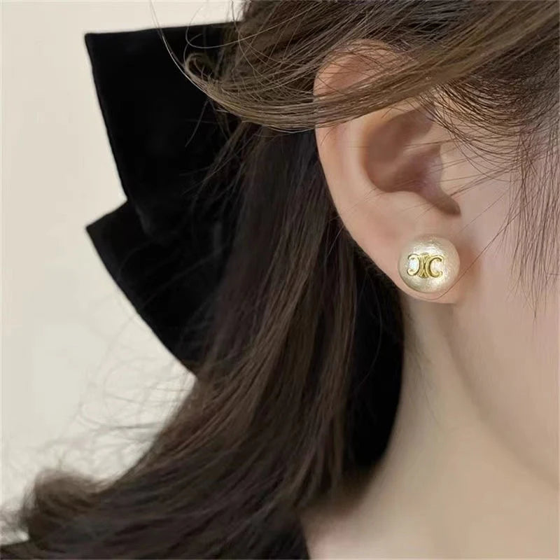 【小物】3タイプ選択可ビーズピアスアクセサリーG21609