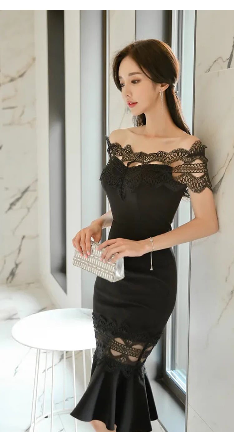 【dress】マーメイドワンピース　M24272