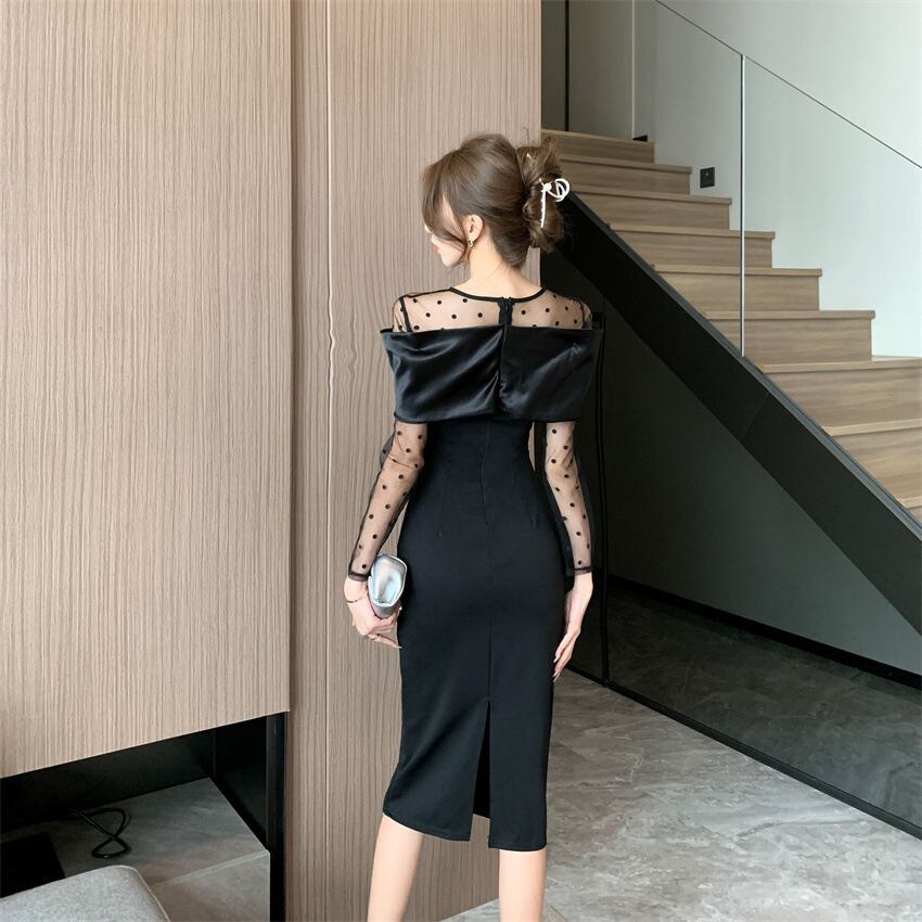 【dress】ドッキングワンピース　M18646