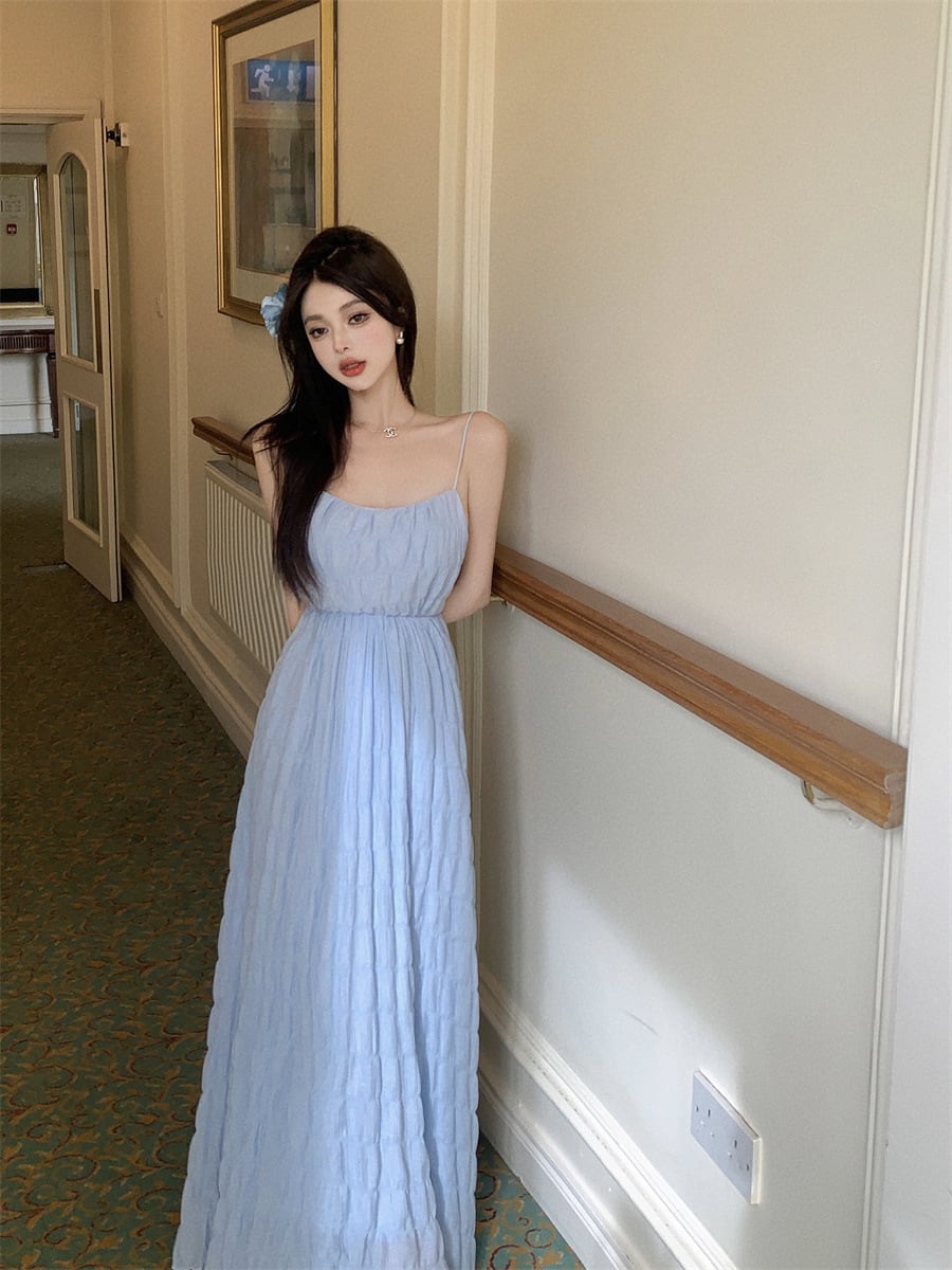 【dress】バックレスキャミワンピース　M25000