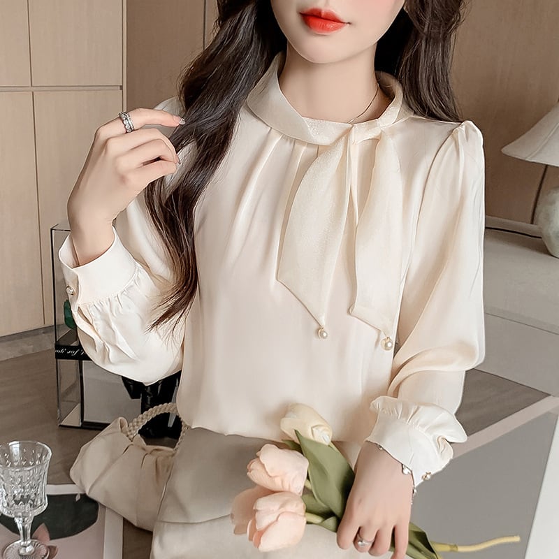 【tops】OL、通勤ブラウス　M29599