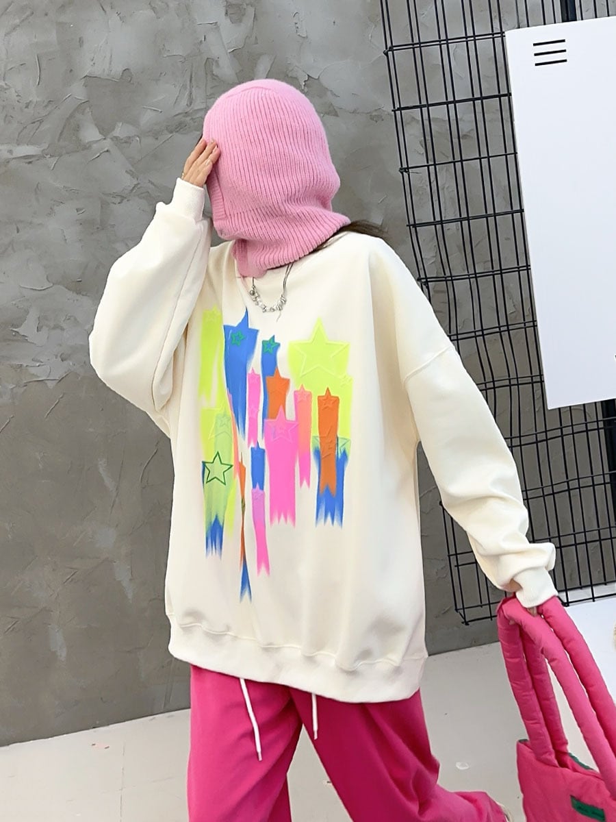 【tops】プリントプルオーバー　M25408