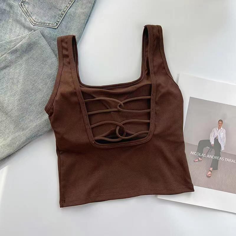 【tops】カップ付きキャミソール　M29519