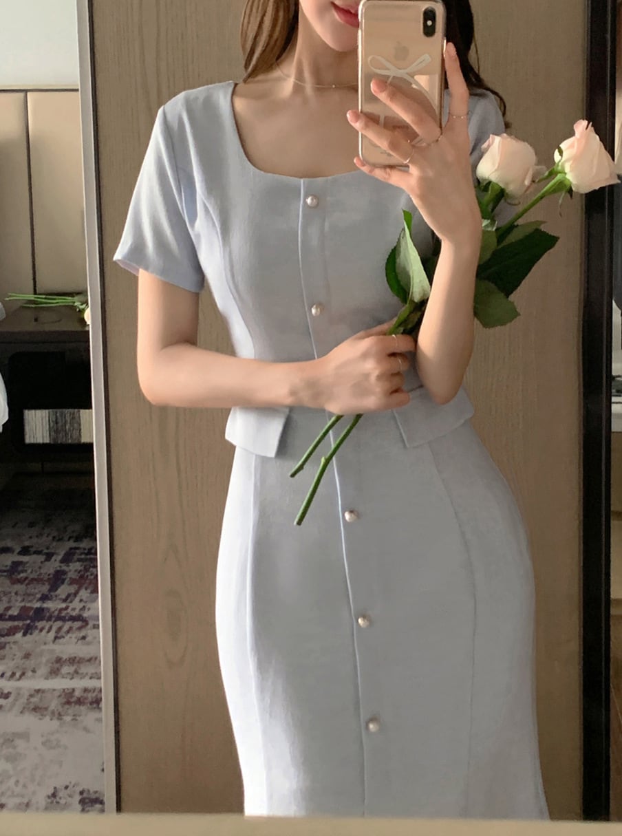 【dress】マーメイドワンピース　M24722