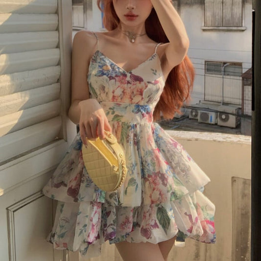 【dress】不規則 イレギュラーキャミワンピース　M24035