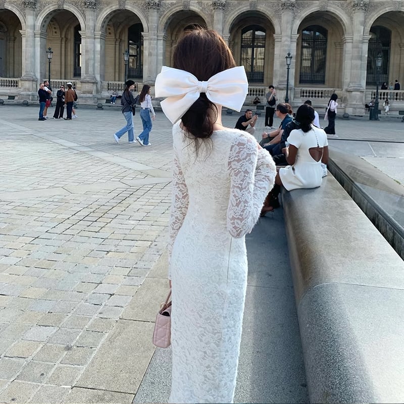 【dress】レースワンピース Q7231