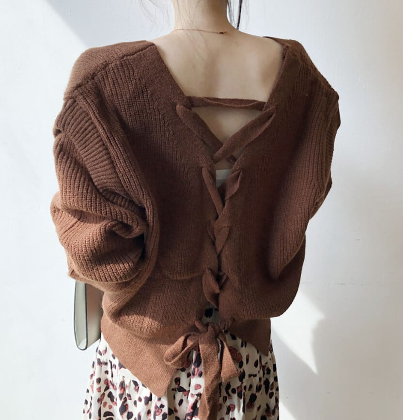 【outer】ニットカーデ　M17962
