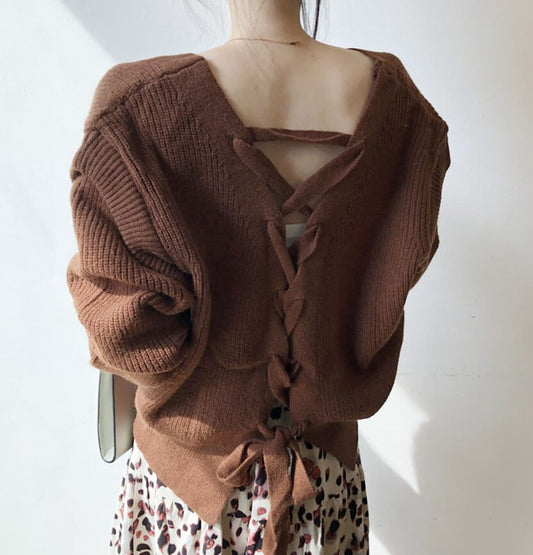 【outer】ニットカーデ　M17962