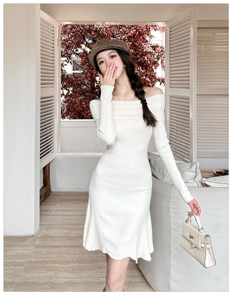 【dress】ニットワンピース　M26035