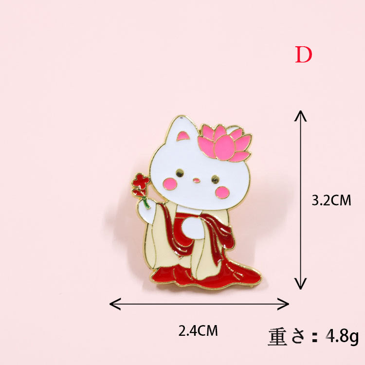 【小物】可愛いブローチF8429