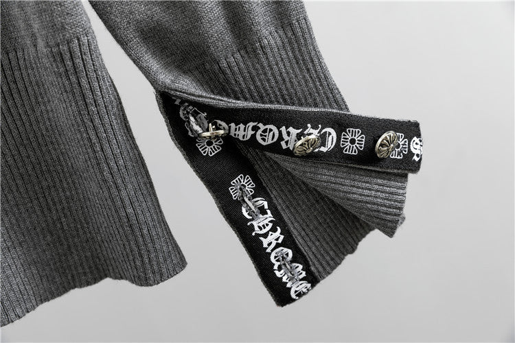 【outer】VネックニットカーディガンG23455