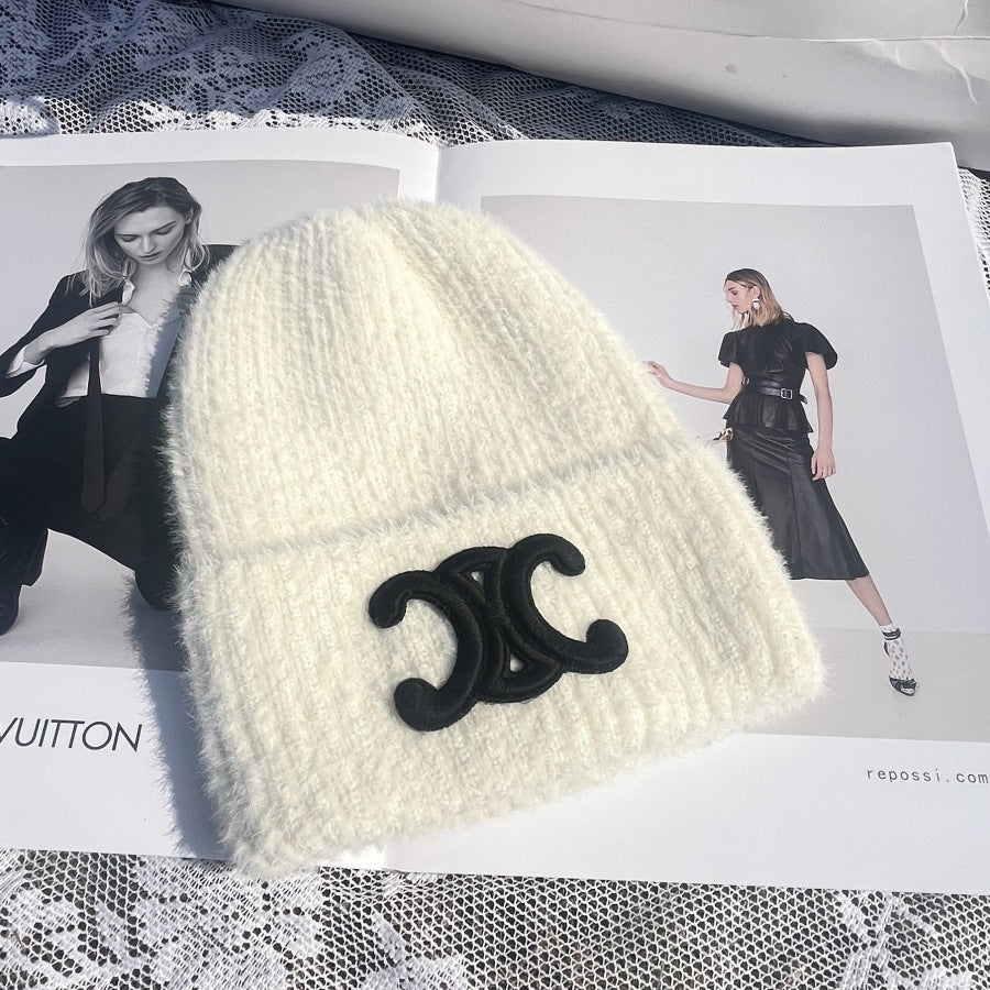 【小物】小顔効果ニット帽子G23369