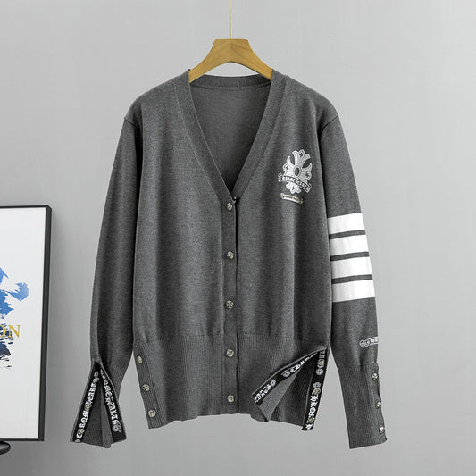 【outer】ファッションニットカーディガンG23454