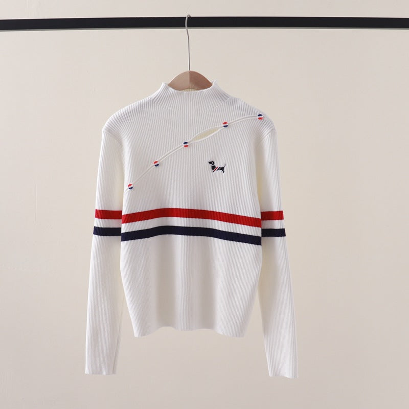 【tops】長袖ニットセーターG23547