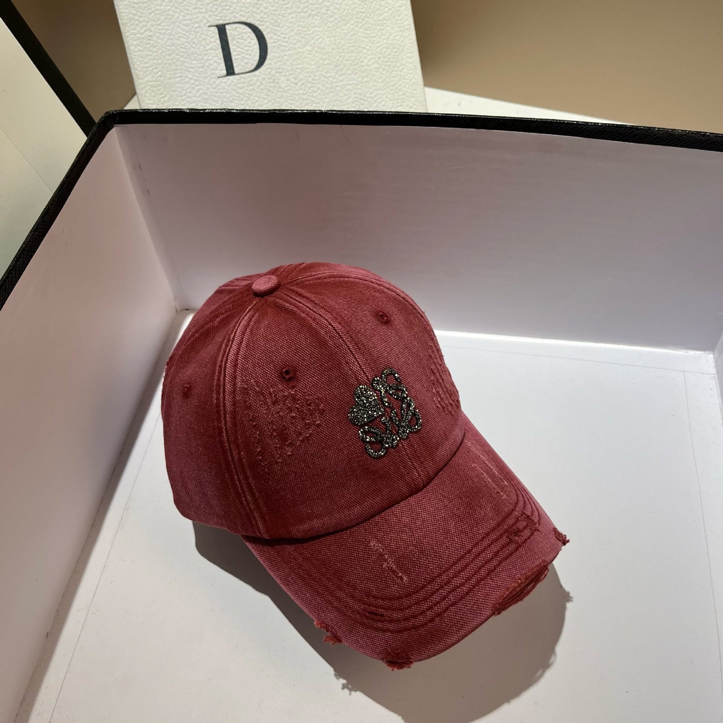 【小物】6色ベースボール キャップF8389