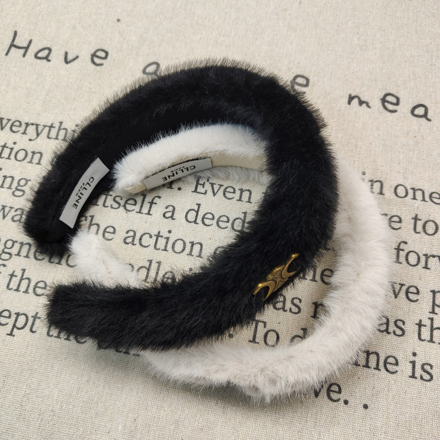 【小物】ふわふわヘアクリップアクセサリーF8386