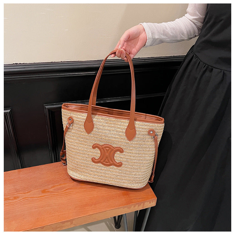 【小物】OL通勤大容量カゴバッグG21743