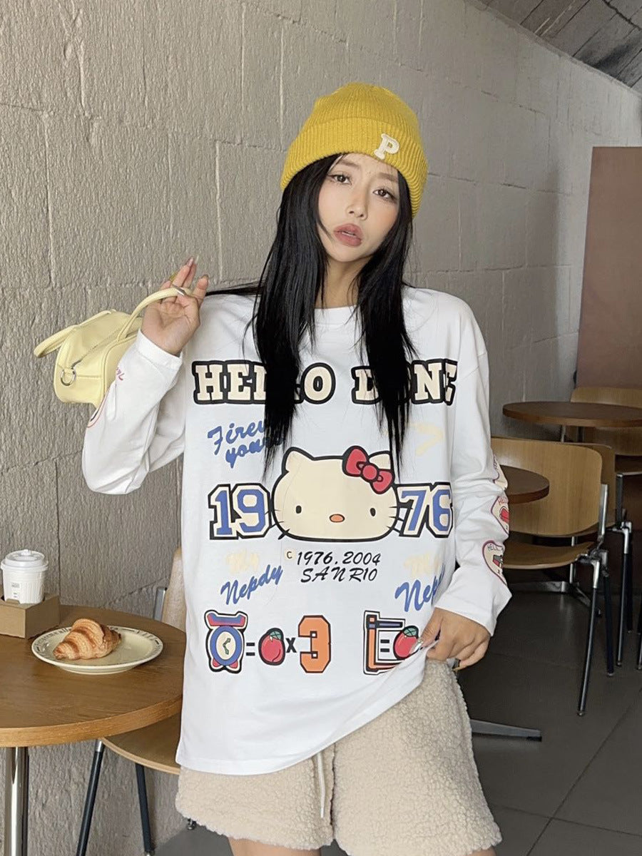 【tops】キャラクタープリントTシャツＫ0158