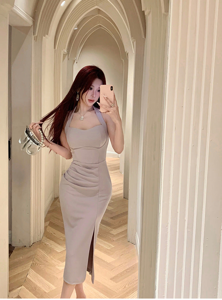 【dress】ホルターネックデートワンピースG21687