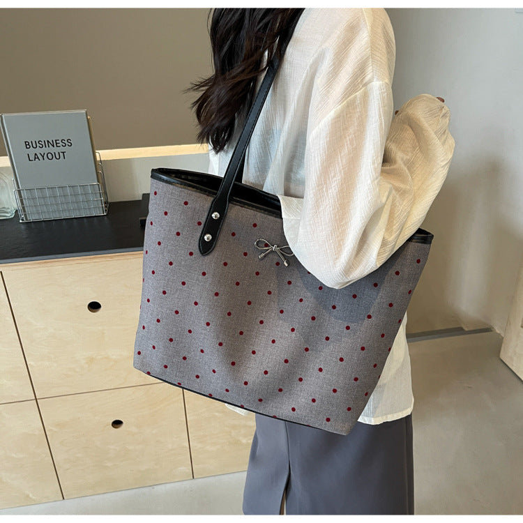 【小物】ボウタイ大容量バッグF8076