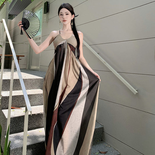 【dress】海旅行プリントデートキャミワンピースG21822