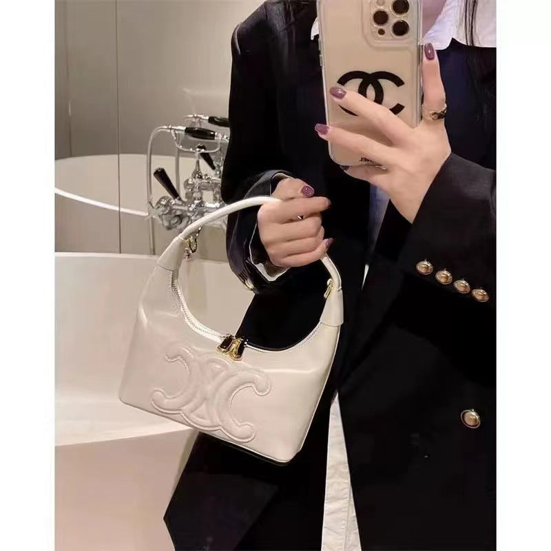 【小物】3色大容量ショルダーバッグF8176