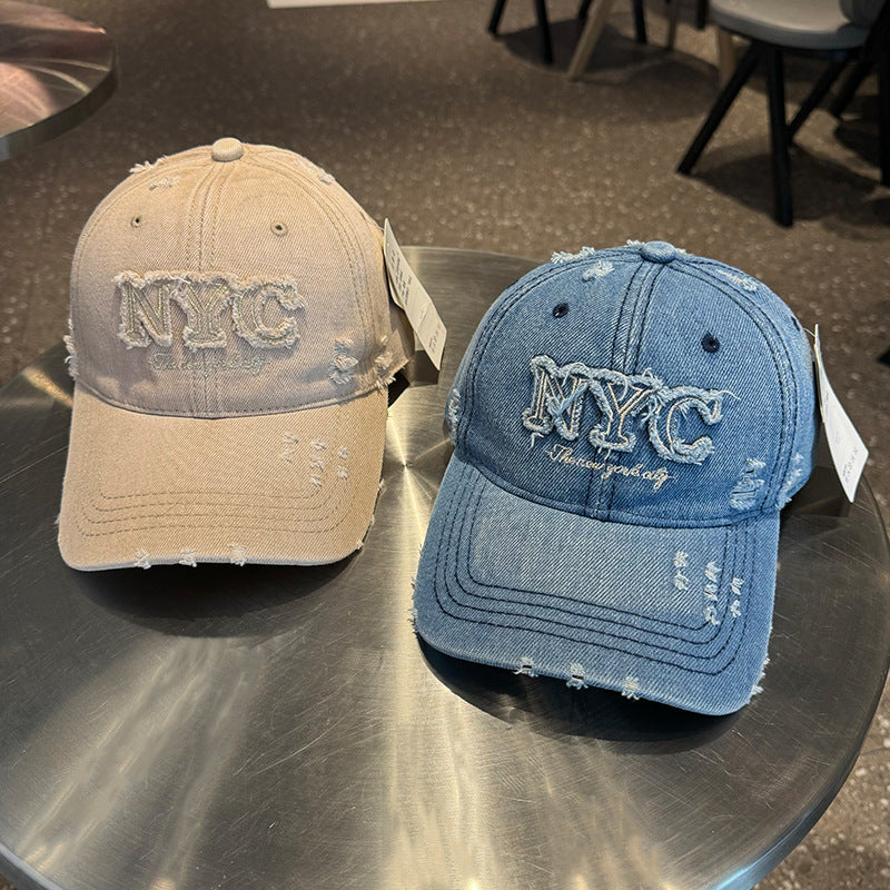 【小物】4色ベースボール キャップF7993