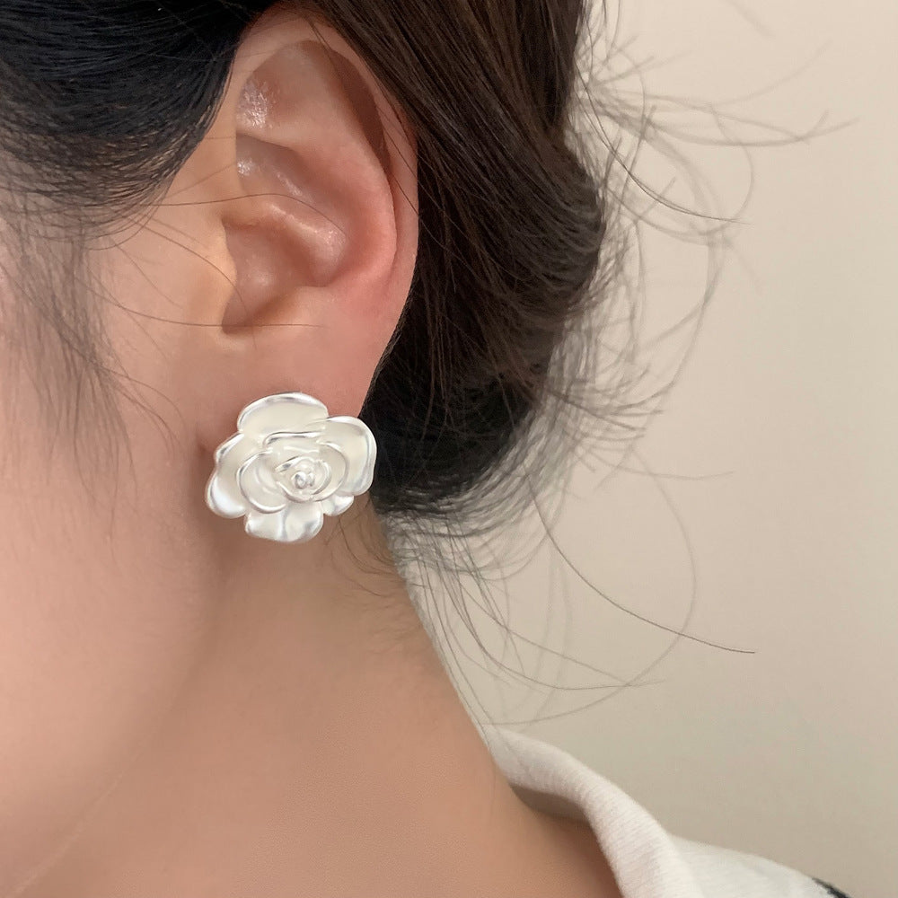 【小物】花柄ピアスアクセサリーF8070
