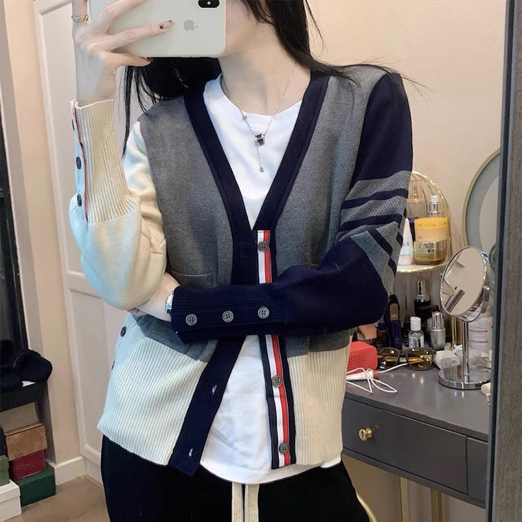 【outer】ニットカーディガンG23434