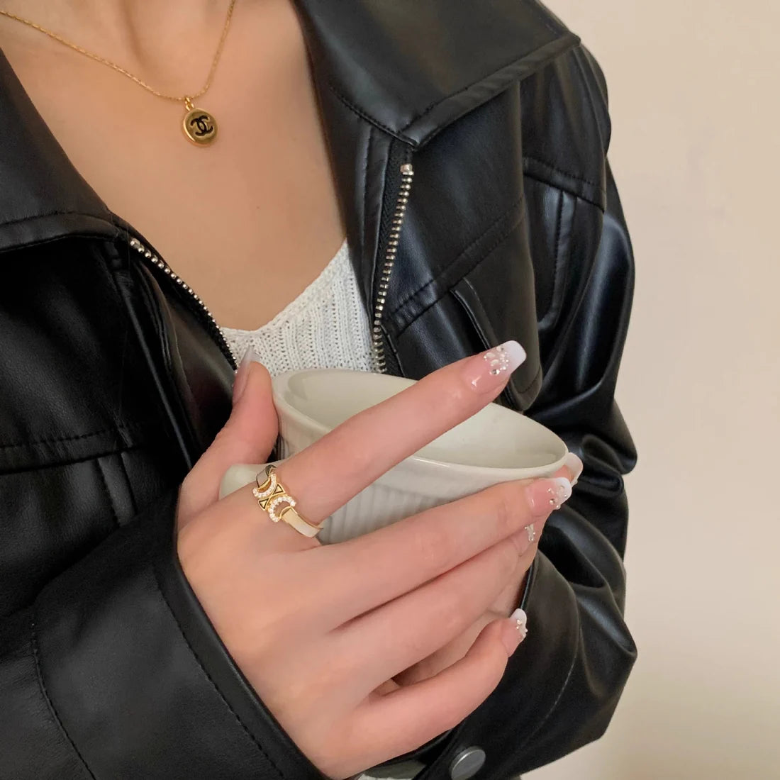 【小物】キラキラおしゃれ指輪アクセサリーG21659