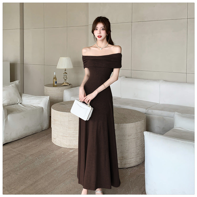 【dress】オフショルダーデートワンピースG21699