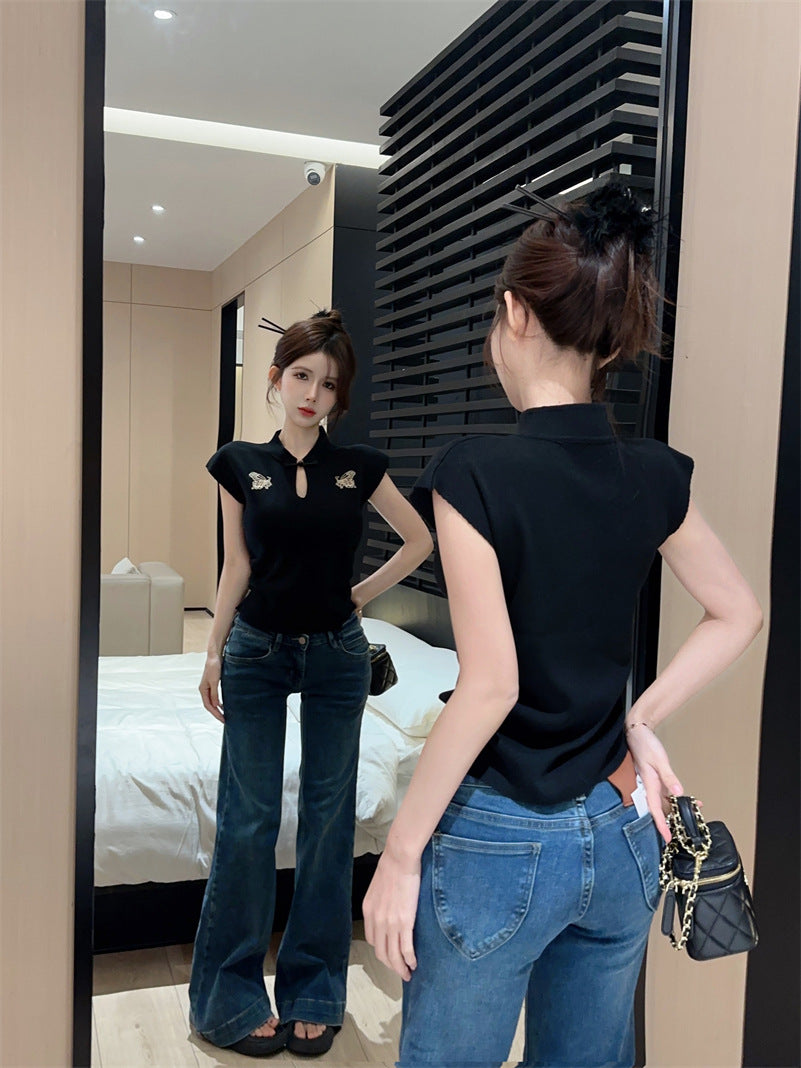 【tops】フレンチスリーブTシャツG22059