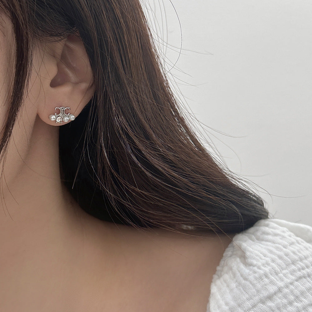 【小物】パールピアスアクセサリーF8069