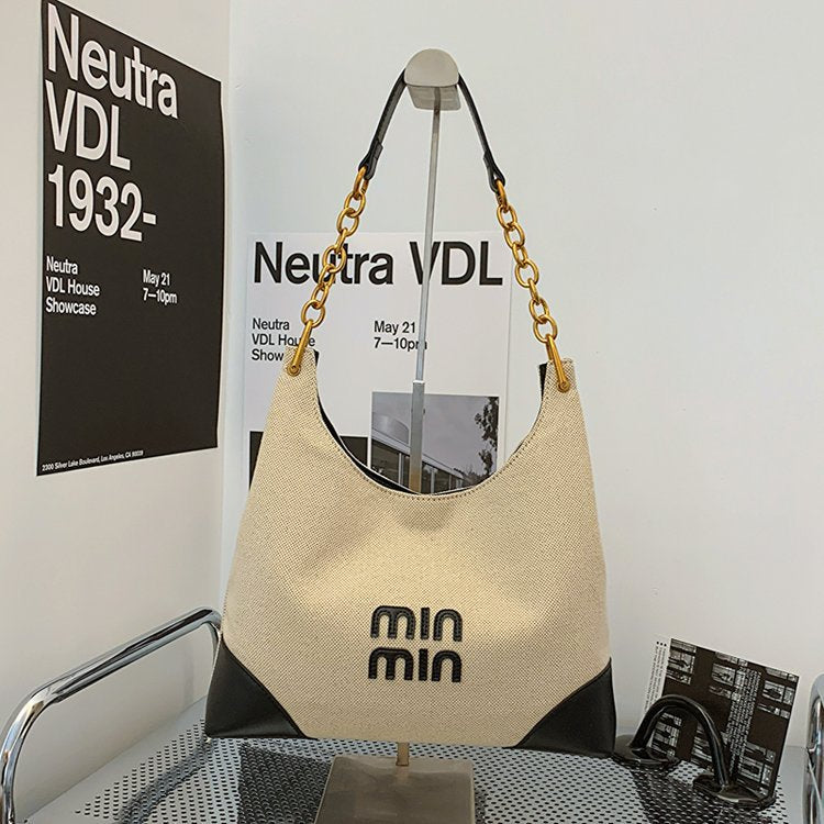 【小物】英字柄ショルダーバッグF8173