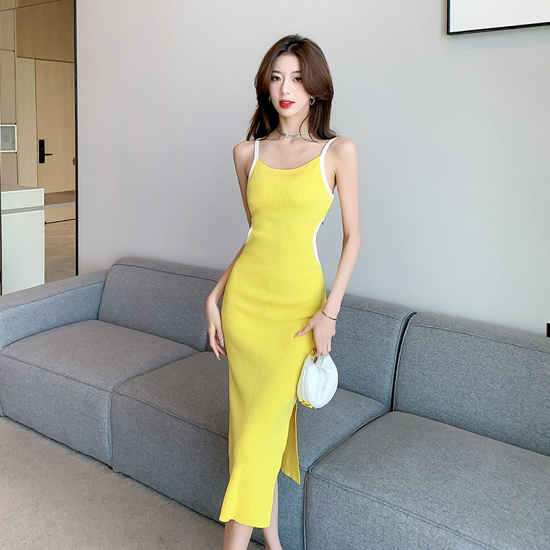 【dress】ニットキャミワンピースG21823