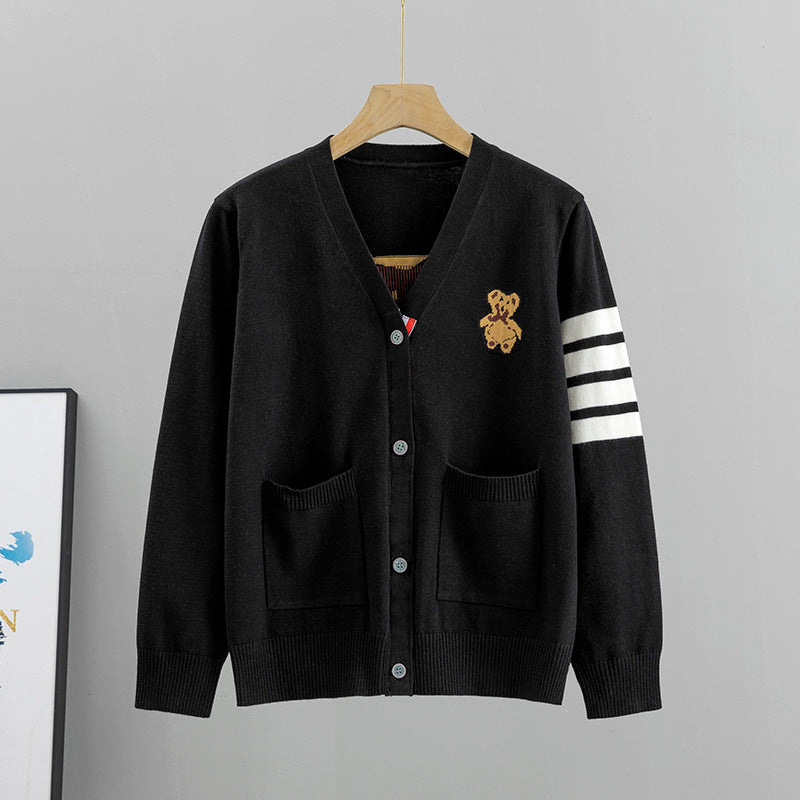 【outer】キャンパスニットカーディガンG23457