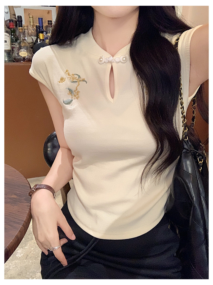 【tops】体型カバーTシャツG22057