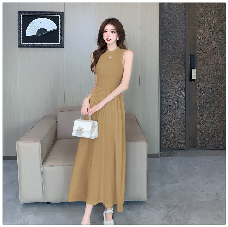 【dress】体型カバーニットキャミワンピースG21963