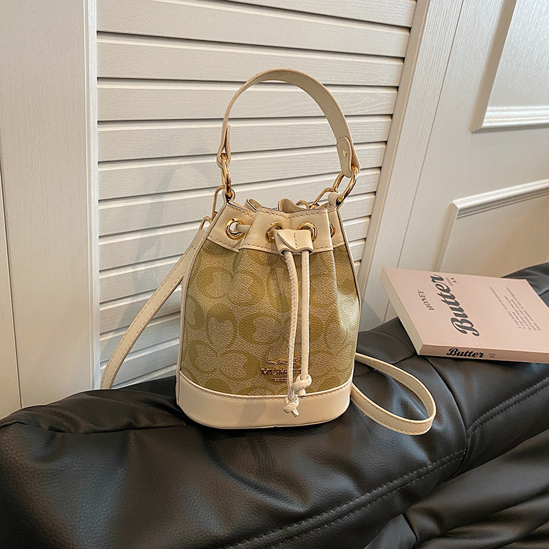 【小物】2wayバケツ型バッグF7786