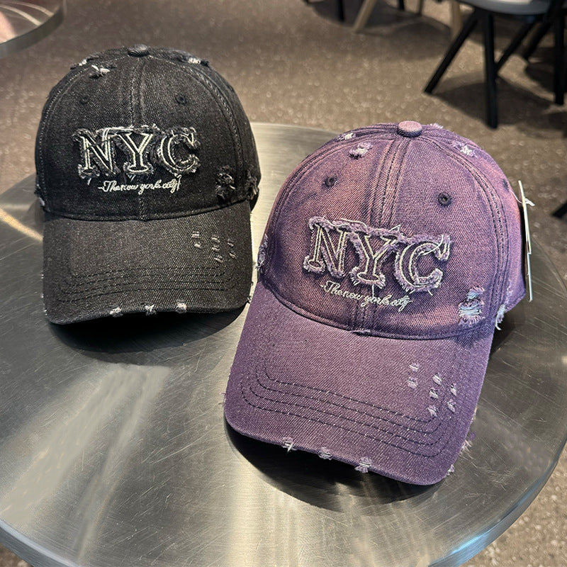 【小物】4色ベースボール キャップF7993