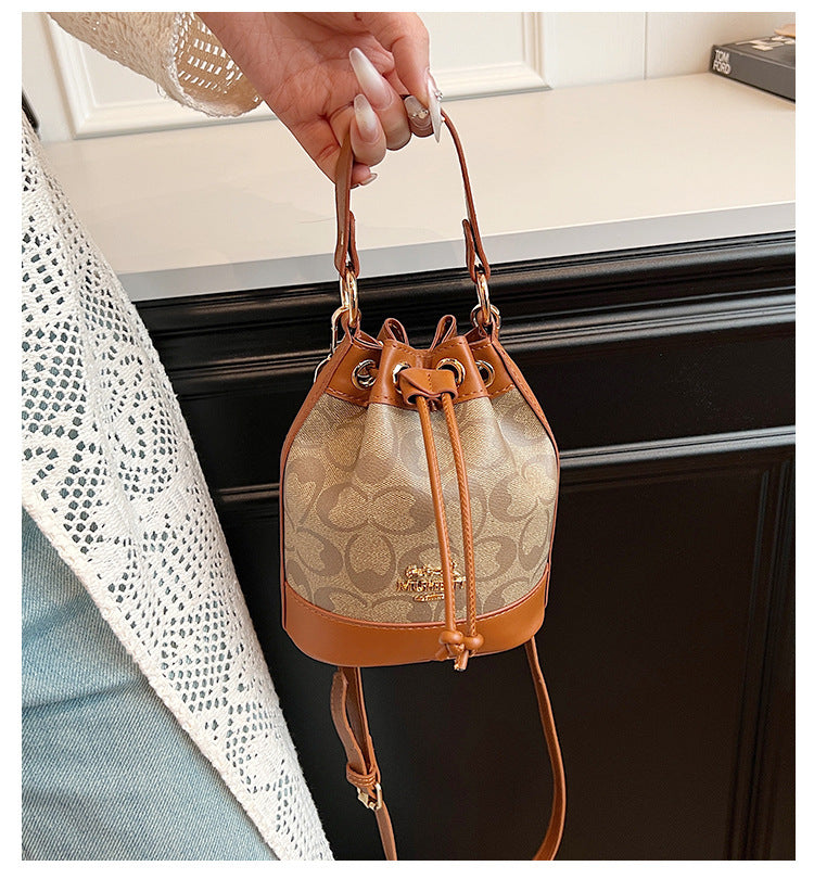 【小物】2wayバケツ型バッグF7786