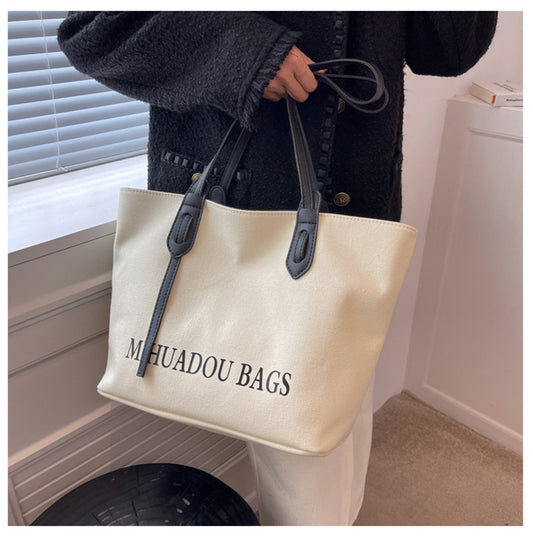 【小物】3色大容量トートバッグF8197