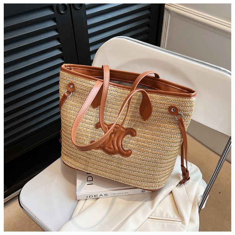 【小物】OL通勤大容量カゴバッグG21743